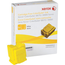 Load image into Gallery viewer, Xerox 8870 ColorQube Yellow Solid Ink, Pack Of 6, 108R00952
