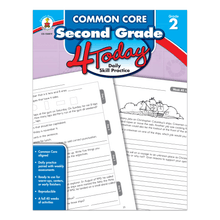 Load image into Gallery viewer, Carson-Dellosa Common Core 4 Today Workbook, Grade 2