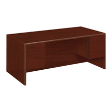 Load image into Gallery viewer, HON 10700 72inW Double-Pedestal Computer Desk, Mahogany
