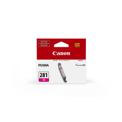 Canon CLI-281 ChromaLife 100+ Magenta Ink Tank, 2089C001