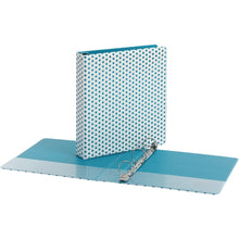 Load image into Gallery viewer, Oxford Back-mounted Round Ring Binder, 1 1/2in Ring, Teal