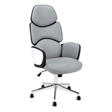 Load image into Gallery viewer, Monarch Specialties Arie Ergonomic Faux Leather High-Back Office Chair, White