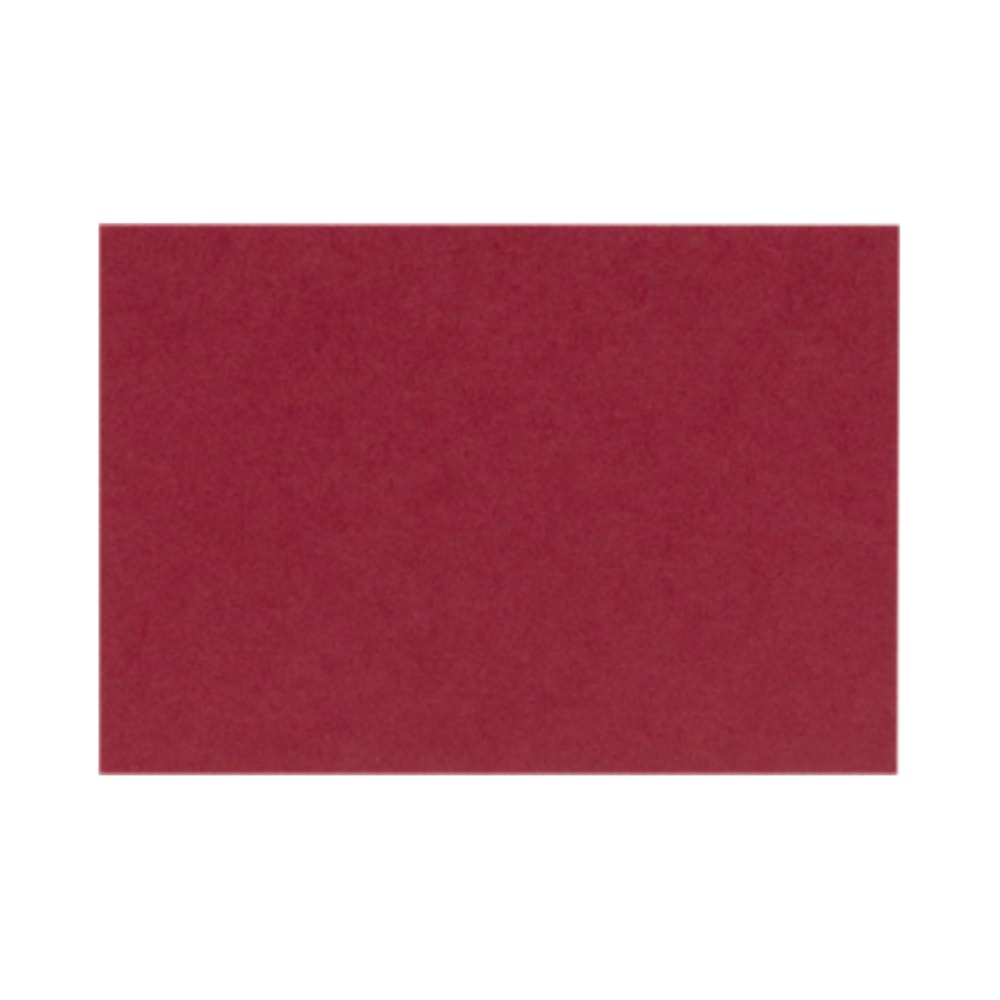 LUX Flat Cards, A1, 3 1/2in x 4 7/8in, Garnet Red, Pack Of 500