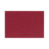 LUX Flat Cards, A1, 3 1/2in x 4 7/8in, Garnet Red, Pack Of 500