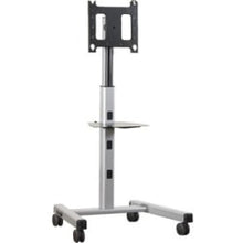 Load image into Gallery viewer, Chief Mobile Cart Kit: MFCUS with PAC700 Case - Up to 55in Screen Support - 125 lb Load Capacity - Flat Panel Display Type Supported37.1in Width - Floor Stand - Silver