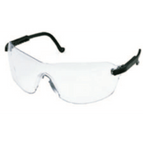 Spitfire Eyewear, Amber Lens, Polycarbonate, Anti-Scratch, HC, Black Frame