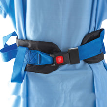 Load image into Gallery viewer, DMI Deluxe Adjustable Nylon Gait Belt With Seatbelt-Style Buckle, Blue