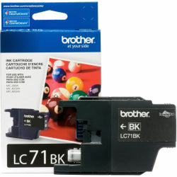 Brother LC71I Black Ink Cartridge, LC71BK