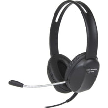 Load image into Gallery viewer, Cyber Acoustics AC-4000 Headset - Stereo - Mini-phone (3.5mm) - Wired - Over-the-head - Binaural