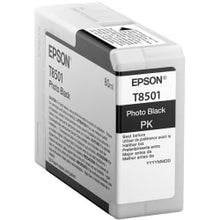 Load image into Gallery viewer, Epson UltraChrome HD T850 Original Inkjet Ink Cartridge - Photo Black Pack - Inkjet