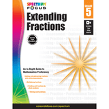 Spectrum Extending Fractions Workbook, Grade 5