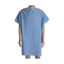 Load image into Gallery viewer, DMI Convalescent Gown With Hook-And-Loop Closures, X-Large, Blue