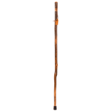 Brazos Walking Sticks Safari Leather Handle Exotic Wood Walking Stick, 55in