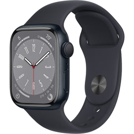 Apple Series 8 Smart Watch, 32GB, 1.77in, Midnight