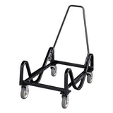HON 4033-Series GuestStacker Chair Cart, Black