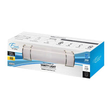 Load image into Gallery viewer, Euri Indoor Half-Cylinder LED Vanity Light Fixture, 4-1/16inH x 5-15/16inW x 23-3/4inD, Dimmable, 2100 Lumens, 28 Watts, 3000 Kelvin/Warm White, 1 Each
