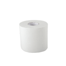 Load image into Gallery viewer, Medline Green Tree Basics Standard 2-Ply Toilet Paper, 100% Recycled, 500 Sheets Per Roll, Pack Of 96 Rolls