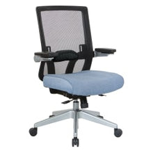 Load image into Gallery viewer, Office Star Mesh Mid-Back Managers Chair, Blue