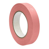 DSS Distributing Premium-Grade Masking Tape, 3in Core, 1in x 55 Yd., Pink, Pack Of 6