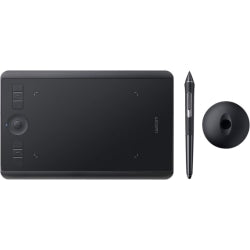 Wacom Intuos Pro Pen Tablet (Small) - Graphics Tablet - 6.30in x 3.94in - 5080 lpi - Touchscreen - Multi-touch Screen Wired/Wireless - Bluetooth - 8192 Pressure Level - Pen - PC, Mac - Black