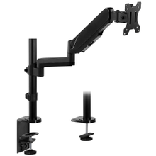 Load image into Gallery viewer, Mount-It! MI-4761 Single Monitor Arm Desk Mount, 16inH x 6inW x 4.8inD, Black