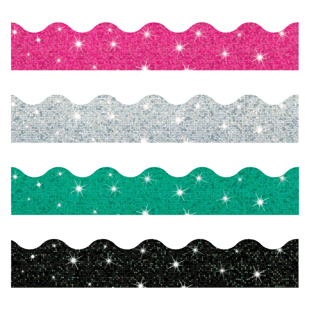TREND Sparkle Solids Terrific Trimmers Variety Pack, 130 Feet