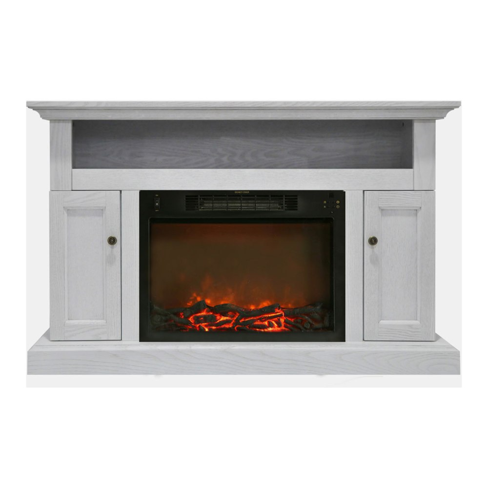 Cambridge Sorrento Fireplace Mantel with Electronic Fireplace Insert - Indoor - Freestanding