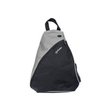 Manhattan Dashpack - Sling bag for tablet / notebook - 600D PVC - black, light gray - 12in