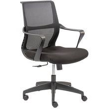 Load image into Gallery viewer, Eurostyle Airi Ergonomic Fabric High-Back Commercial Office Chair, Black