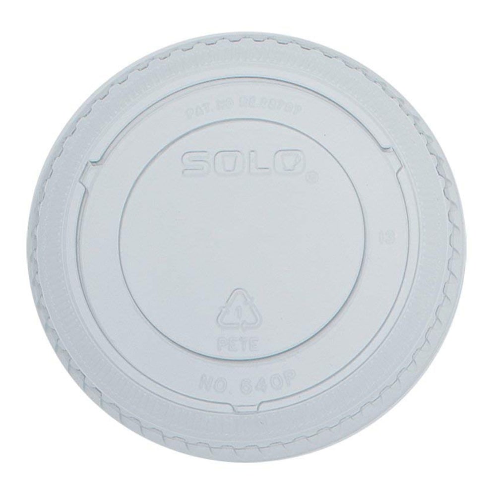 Dart Plastic Lids With Straw Slots, 12 Oz, Clear, Pack Of 1,000 Lids