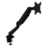 MegaMounts Adjustable Articulating Single-Monitor Desk Mount, Black