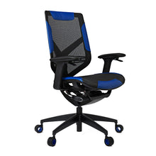 Load image into Gallery viewer, Vertagear Triigger 275 Bonded Leather Ergonomic Gaming Chair, Black/Blue