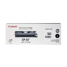 Load image into Gallery viewer, Canon EP-87BK Black Toner Cartridge, 7433A005