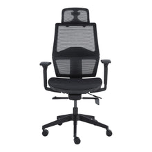 Load image into Gallery viewer, Eurostyle Bruno Ergonomic Mesh High-Back Commercial Office Chair, Black