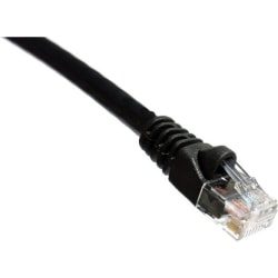Axiom 10FT CAT5E 350mhz Patch Cable Molded Boot (Black) - Category 5e for Network Device - Patch Cable - 10 ft - 1 x - 1 x - Gold-plated Contacts - Black