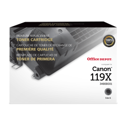 Office Depot Remanufactured Black High Yield Toner Cartridge Replacement For Canon 119X, OD119X