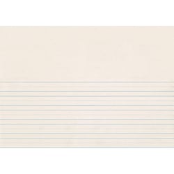 Pacon Newsprint Handwriting Paper, 18in x 12in, Ruled, White, 500 Sheets Per Ream