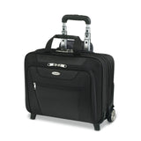 Samsonite Wheeled Business Case, 13inH x 17inW x 6 1/2inD, Black