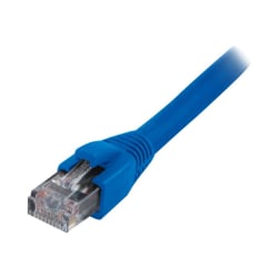 Comprehensive - Patch cable (DTE) - RJ-45 (M) to RJ-45 (M) - 75 ft - STP - CAT 6a - IEEE 802.3af - molded, snagless, stranded - blue