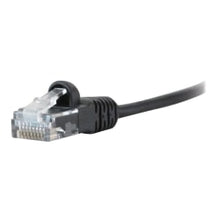 Load image into Gallery viewer, Comprehensive MicroFlex Pro AV/IT CAT6 Snagless Patch Cable Black 1ft - 1 ft Category 6 Network Cable for Network Device - First End: 1 x RJ-45 Male Network - Second End: 1 x RJ-45 Male Network - 30 AWG - Black