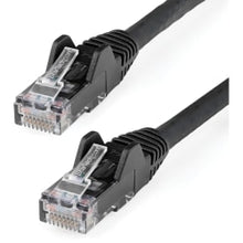 Load image into Gallery viewer, StarTech.com 125ft Black Cat6 Patch Cable with Snagless RJ45 Connectors - Long Ethernet Cable - 125 ft Cat 6 UTP Cable - First End: 1 x RJ-45 Male Network - Second End: 1 x RJ-45 Male Network - Patch Cable - Gold Plated Connector - 24 AWG - Black