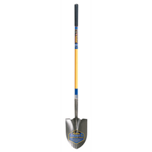 Load image into Gallery viewer, Jackson Kodiak Round-Point Serrated Shovel with Fiberglass Handle, 8-3/4in Width Blade