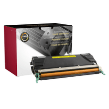 Load image into Gallery viewer, Clover Imaging Group Remanufactured Yellow High Yield Toner Cartridge Replacement For Lexmark C736, ODC736Y