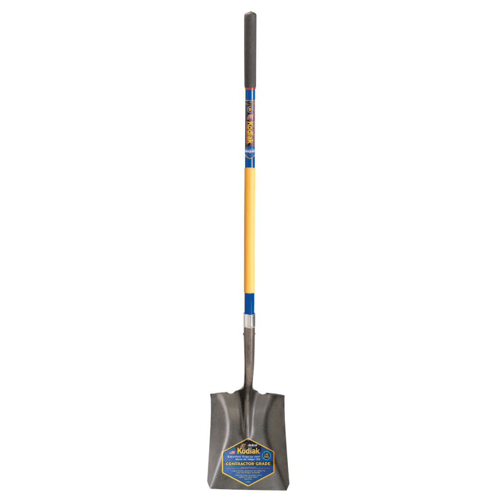 Jackson Kodiak Fiberglass Square-Point Shovel, 9-1/2in Width Blade