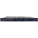 Gigabyte R160-S34 Barebone System - 1U Rack-mountable - Intel C612 Chipset - Socket R3 LGA-2011 - 2 x Processor Support - DDR4 SDRAM DDR4-2400/PC4-19200 Maximum RAM Support - 8 Total Memory Slots - Serial ATA/600 RAID Supported Controller