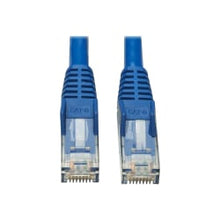 Load image into Gallery viewer, Tripp Lite Cat6 UTP Patch Cable (RJ45) - M/M, PoE, Gigabit, Snagless, CMR-LP, Blue, 6 ft. - First End: 1 x RJ-45 Male Network - Second End: 1 x RJ-45 Male Network - 1 Gbit/s - Patch Cable - Gold Plated Contact - 23 AWG - Blue