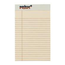 Load image into Gallery viewer, TOPS Prism+ Color Writing Pads, 5in x 8in, Legal Ruled, 50 Sheets, Ivory, Pack Of 12 Pads