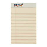 TOPS Prism+ Color Writing Pads, 5in x 8in, Legal Ruled, 50 Sheets, Ivory, Pack Of 12 Pads