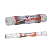 Load image into Gallery viewer, Duck Smooth Top EasyLiner Non-Adhesive Shelf And Drawer Liner, 20in x 6ft/12in x 10ft, Gray Damask, Pack Of 2 Rolls