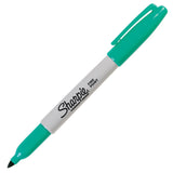Sharpie Permanent Fine-Point Marker, Aqua